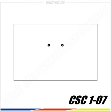 Hella Gutmann CSC-Tool Kalibriertafel Mazda CSC 1-07